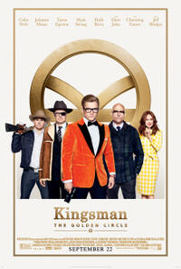 Kingsman: The Golden Circle poster art