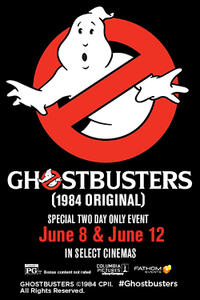 Poster art for "Ghostbusters (1984 Original)."