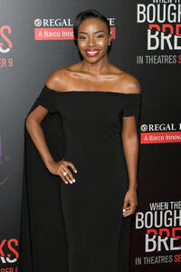Rashia Whitlock at the California premiere of "When the Bough Breaks."