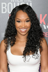 Malika Haqq at the California premiere of "When the Bough Breaks."