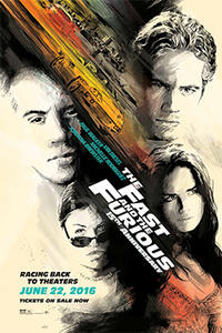 Poster art for "The Fast and the Furious 15th Anniversary."