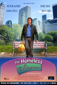 The Homeless Billionaire poster art