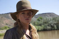 Francesca Eastwood as Florence Tildon in "Outlaws and Angels."