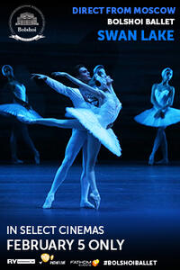 Poster art for "Bolshoi Ballet: Swan Lake (2017)."