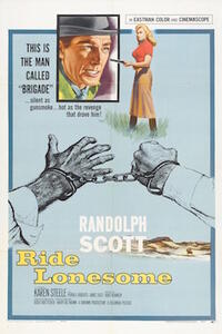 Poster art for "Ride Lonesome."