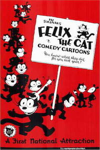 Poster art for "Felix the Cat's Silent Animation Spectacular."