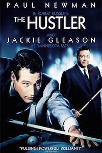 Poster art for "The Hustler."