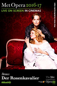 Poster art for "The Metropolitan Opera: Der Rosenkavalier."