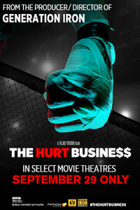 Poster art for "THE HURT BUSINESS."