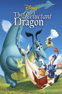 Poster art for "The Reluctant Dragon."