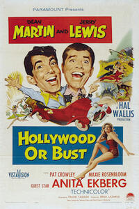 Poster art for "Hollywood or Bust."