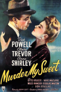 Poster art for "Murder, My Sweet."