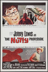 Poster art for "The Nutty Professor."