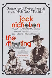 Poster art for "The Shooting."
