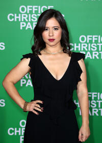 Chloe Wepper at the California premiere of "Office Christmas Party."
