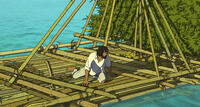 A scene from "The Red Turtle."