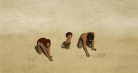 A scene from "The Red Turtle."