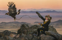 A scene from "The Eagle Huntress."