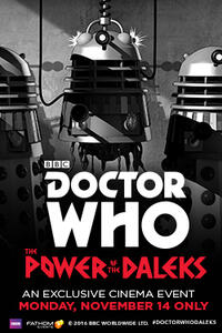 Poster art for "Doctor Who (Animated): The Power of the Daleks."