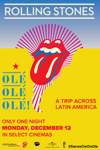 Poster art for "THE ROLLING STONES OLÉ OLÉ OLÉ."