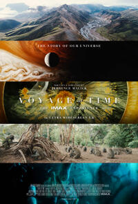 Voyage of Time: The IMAX Experience Ultra-Widescreen poster art