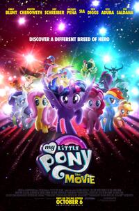 My Little Pony: The Movie poster art