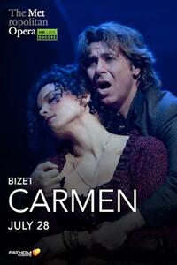 Poster art for "Met Summer Encore: Carmen".