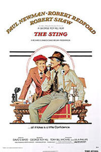 Poster art for "The Sting."