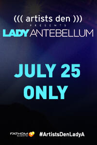 Poster art for "Artists Den Presents Lady Antebellum."