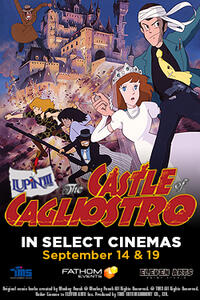 Poster art for "LUPIN THE 3RD THE CASTLE OF CAGLIOSTRO."