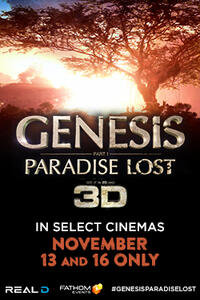 Poster art for "Genesis: Paradise Lost (3D)."