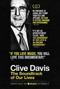 Clive Davis: The Soundtrack Of Our Lives poster art