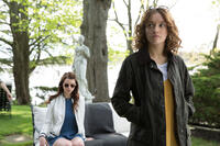 Anya Taylor-Joy stars as Lily and Olivia Cooke as Amanda in THOROUGHBREDS, a Focus Features release.