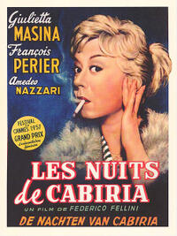 Poster art for "Nights of Cabiria."