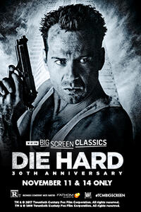 Poster art for "Die Hard 30th Anniversary (1988) presented by TCM."
