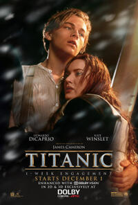 Titanic in Dolby Vision poster art