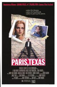 Poster art for "Paris, Texas."