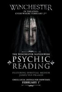 Poster art for "Winchester Nationwide Psychic Reading."