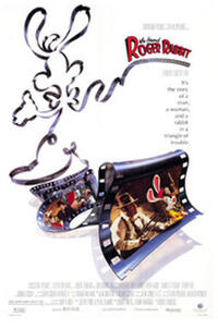 Poster art for "Who Framed Roger Rabbit."
