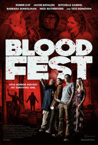 Poster art for "Blood Fest."