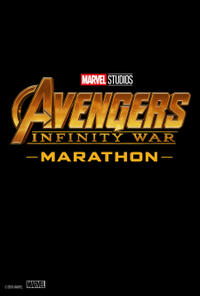 Avengers: Infinity War Marathon poster art