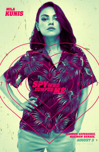 The Spy Who Dumped Me poster art