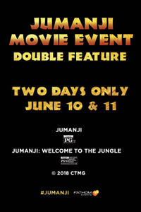 Poster art for "Jumanji Movie Event."