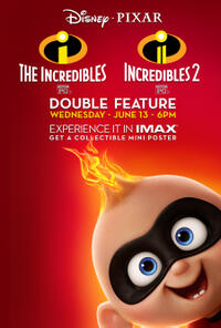 Incredibles Double Feature poster art