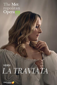Poster art for "The Metropolitan Opera: La Traviata".