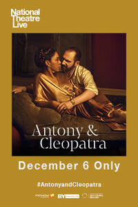 Poster art for "NT Live: Antony & Cleopatra".