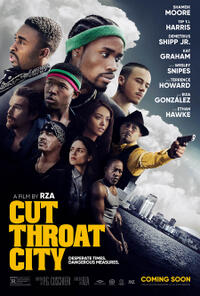 Cut Throat City poster art