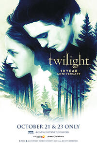 Poster art for "Twilight 10th Anniversary".