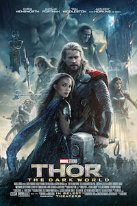 Poster art for "Marvel Studios 10th: Thor: The Dark World: An IMAX 3D Experience".