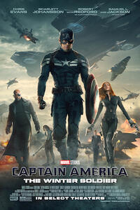 Poster art for "Marvel Studios 10th: Captain America: The Winter Solider: An IMAX 3D Experience".
